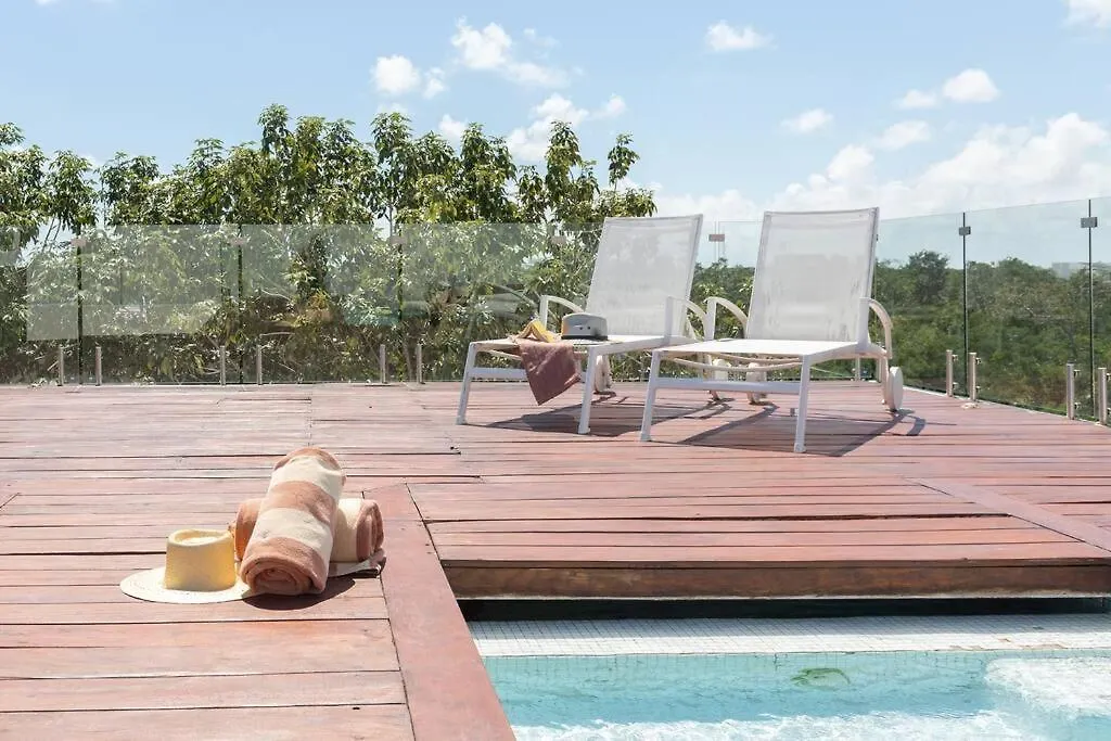 Central Park Tulum-Ph Con Piscina Privada-3 Rec By Sandy Powerful Apartment Tulum