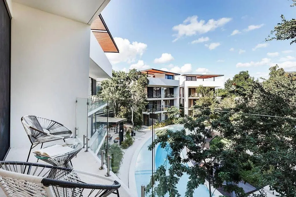 Apartment Central Park Tulum-Ph Con Piscina Privada-3 Rec By Sandy Powerful