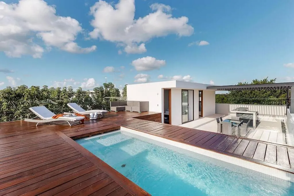 Central Park Tulum-Ph Con Piscina Privada-3 Rec By Sandy Powerful